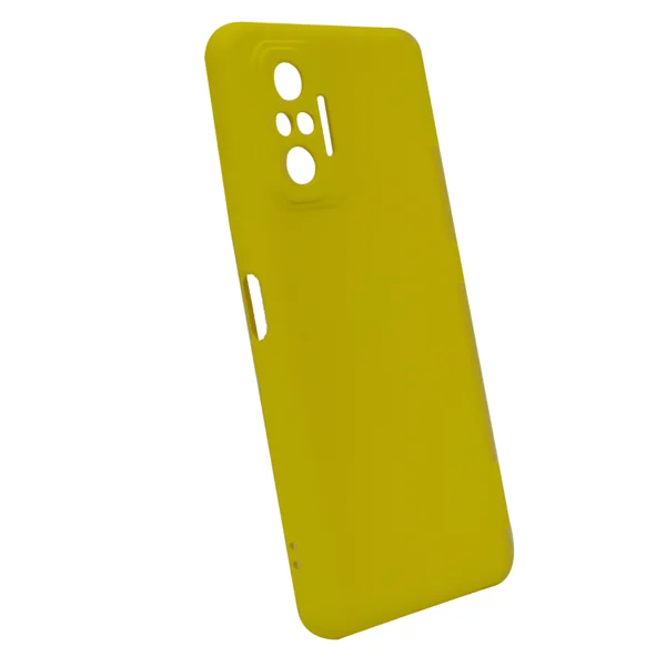 Nettech Xiaomi Redmi Note 10 Pro 4G Uyumlu Nano Arka Koruma Kılıf (Sarı) NT-90039 - 2