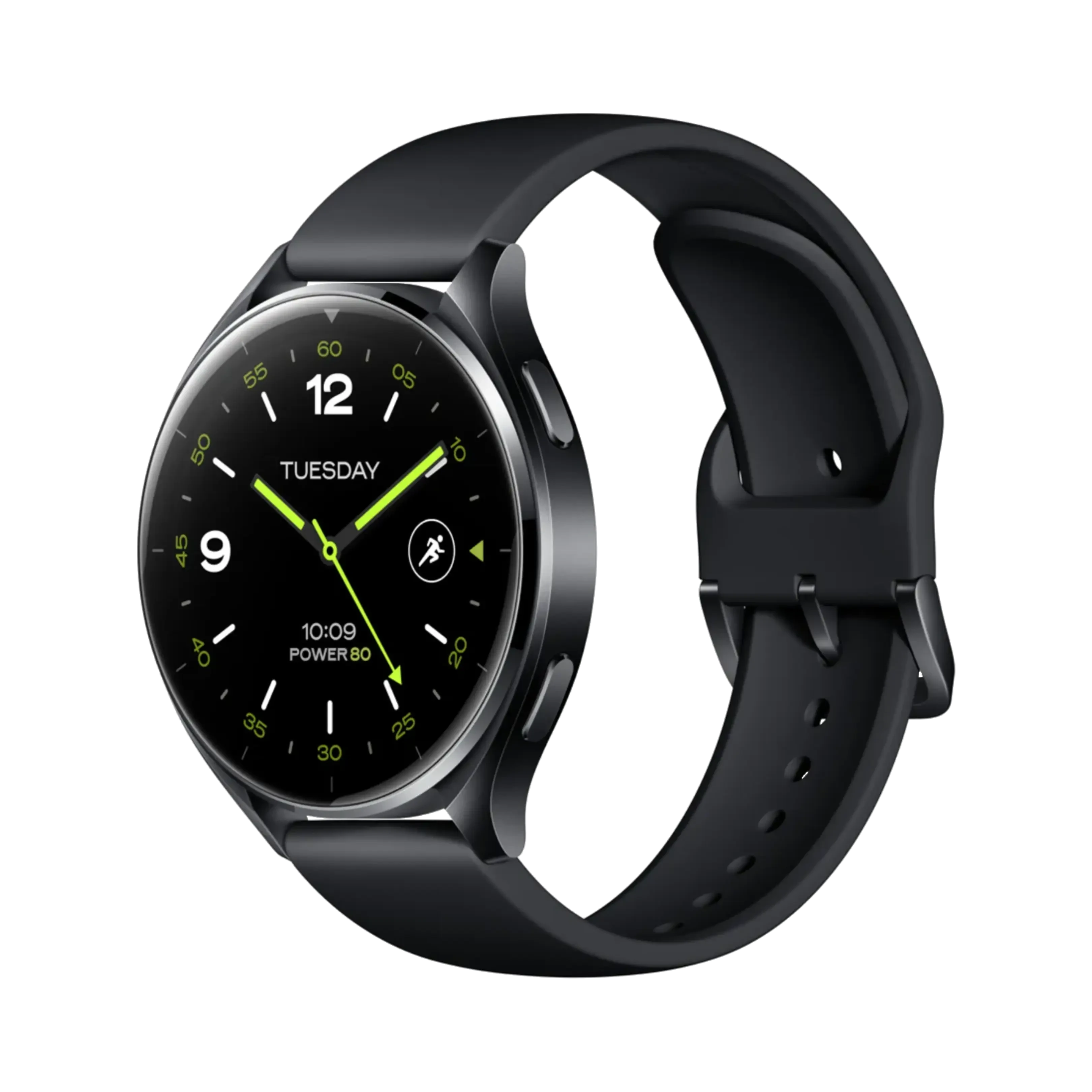 Xiaomi Watch 2 - Plastik - 46mm - Wi-Fi - Siyah
