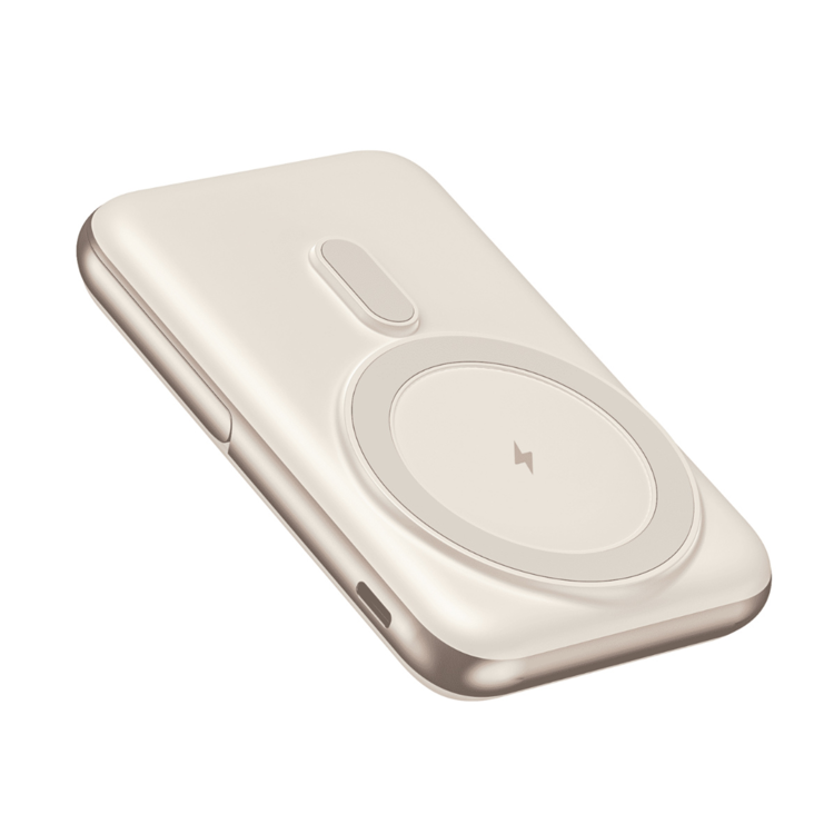 Nettech NT-PW33 15W + 20W PD 10000 MAh Magsafe Powerbank (Krem) NT-111990