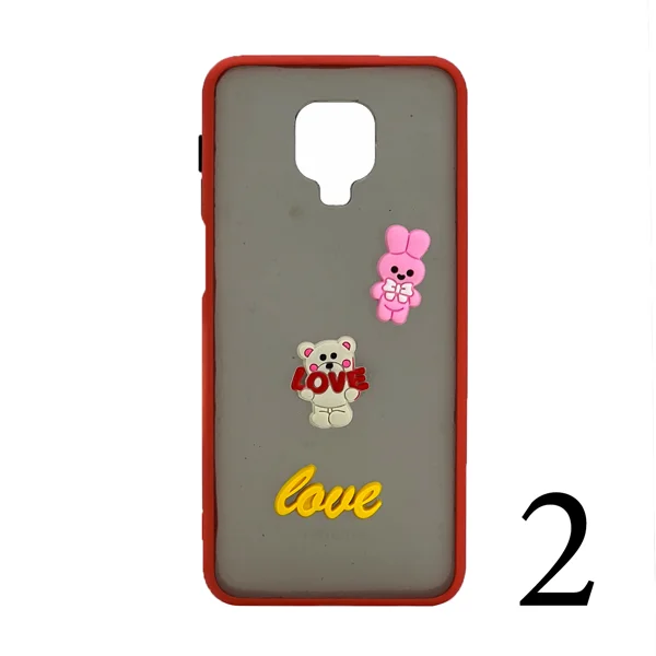 Nettech Xiaomi Redmi Note 9s Uyumlu Maskot Seri Arka Koruma Kılıf (Şeffaf) NT-106286 - 2