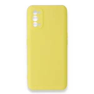Nettech Realme 7 Pro Uyumlu Nano Arka Koruma Kılıf (Sarı) NT-87623