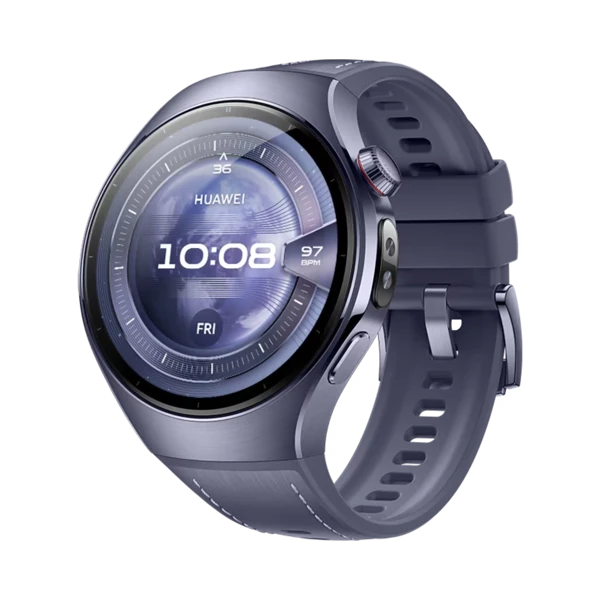 Huawei Watch 5 - Titanyum - 46mm - Wi-Fi - Mor - 1