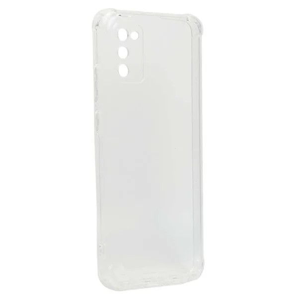 Galaxy A02S Kılıf Zore Kamera Korumalı Nitro Anti Shock Silikon - Renksiz - 1