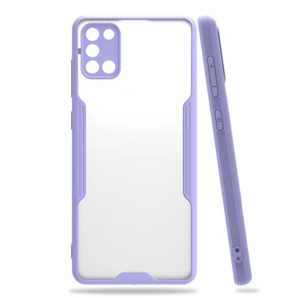 Nettech Oppo A31 Uyumlu Platin Seri Arka Koruma Kılıf (Lila) NT-86629 - 1