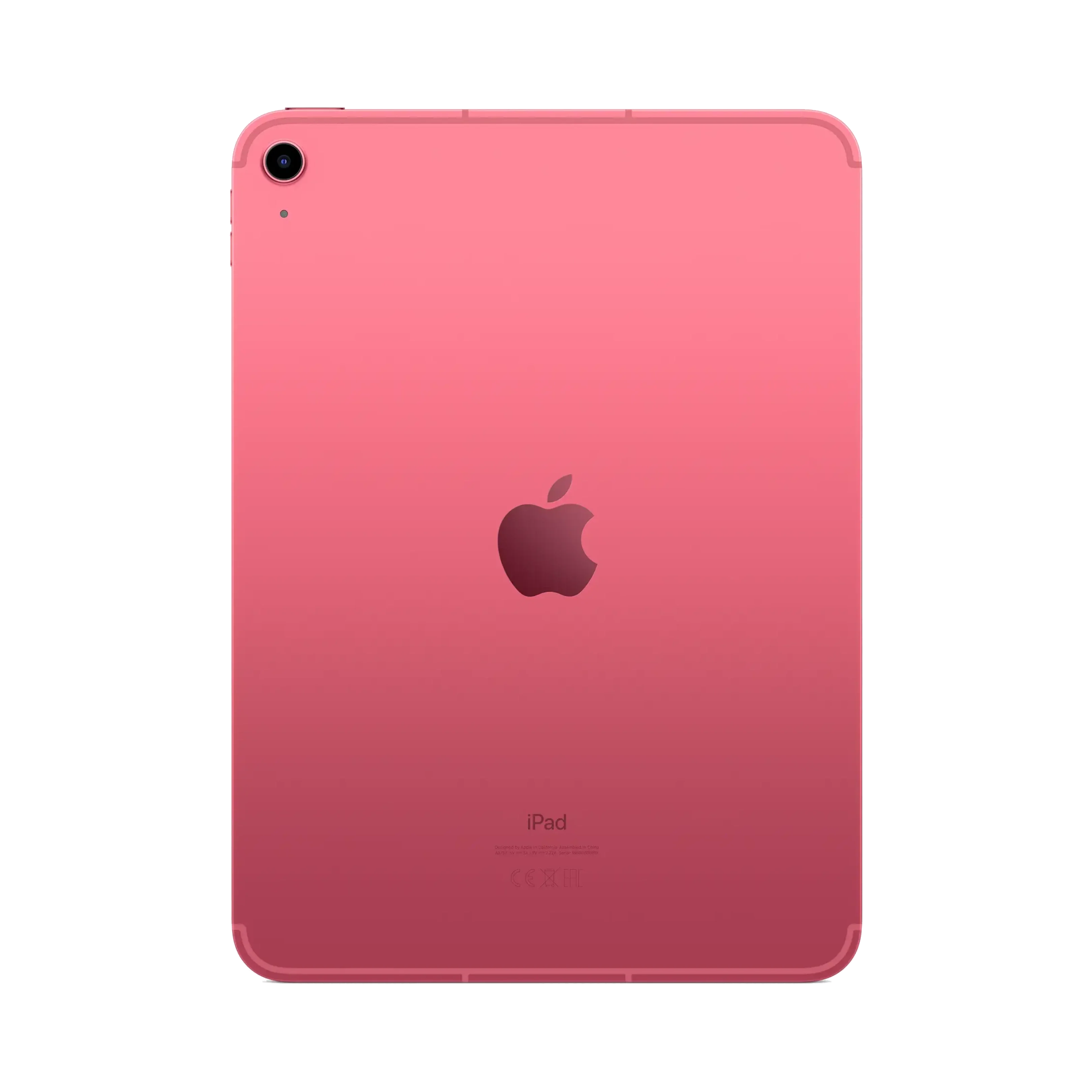 Apple iPad (10. Nesil) - 256 GB - 10.9" - Cellular - Pembe