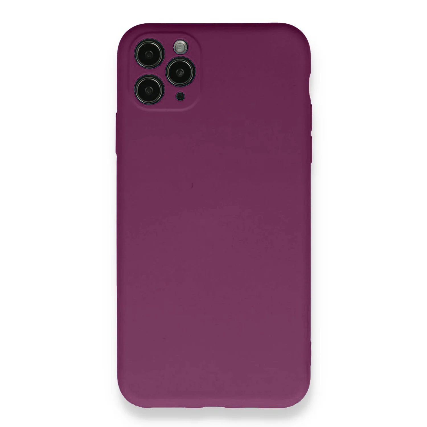 Nettech Apple iPhone 11 Pro Uyumlu Nano Arka Koruma Kılıf (Mürdüm) NT-87232