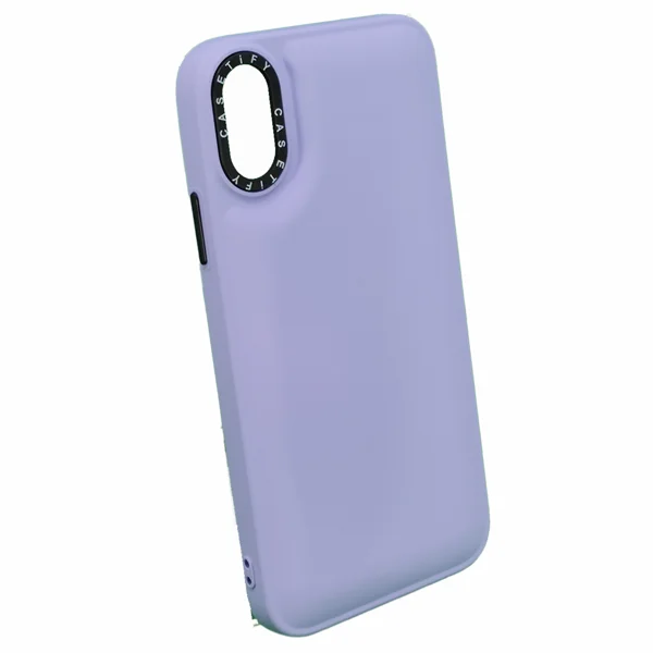 Nettech Samsung Galaxy A03 Core Uyumlu Casetify Buff Seri Arka Koruma Kılıf (Lila) NT-99431 - 2