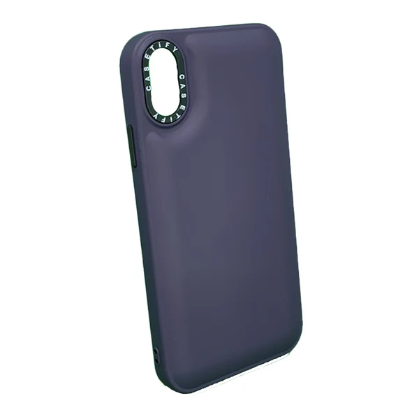 Nettech Apple iPhone XR Uyumlu Casetify Buff Seri Arka Koruma Kılıf (Mor) NT-98182 - 2