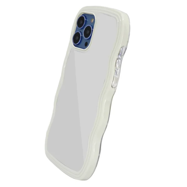 Nettech Apple iPhone 13 Pro Max Uyumlu Aynalı Seri Arka Koruma Kılıf (Beyaz) NT-96294 - 2