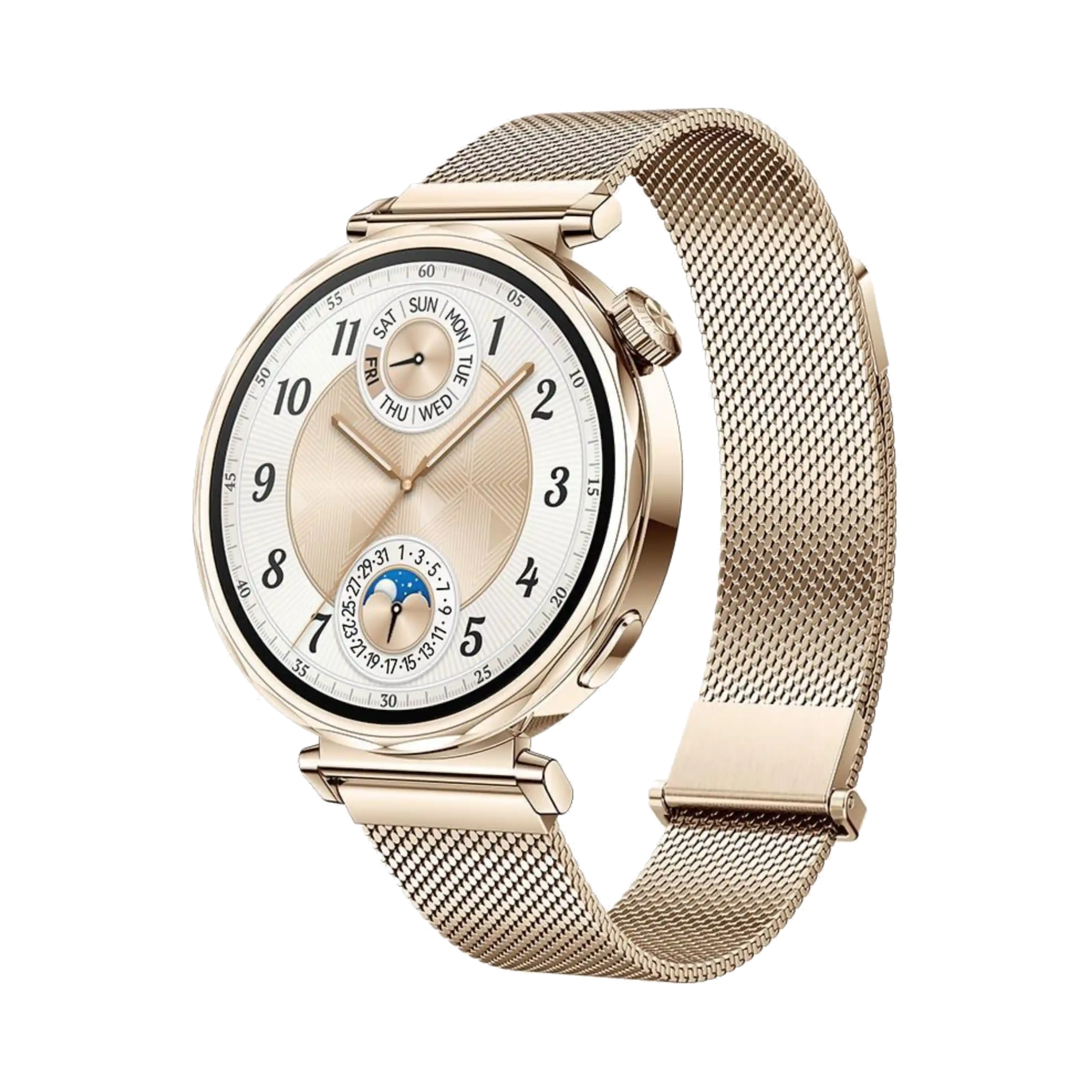 Huawei Watch GT 5 - Paslanmaz Çelik - 41mm - GPS - Altın