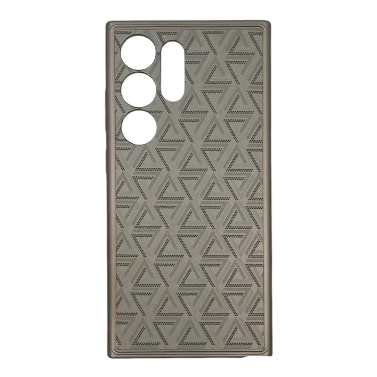 Nettech Samsung Galaxy S24 Ultra Uyumlu NT-N044 Arka Koruma Kılıf (Gri) NT-108425