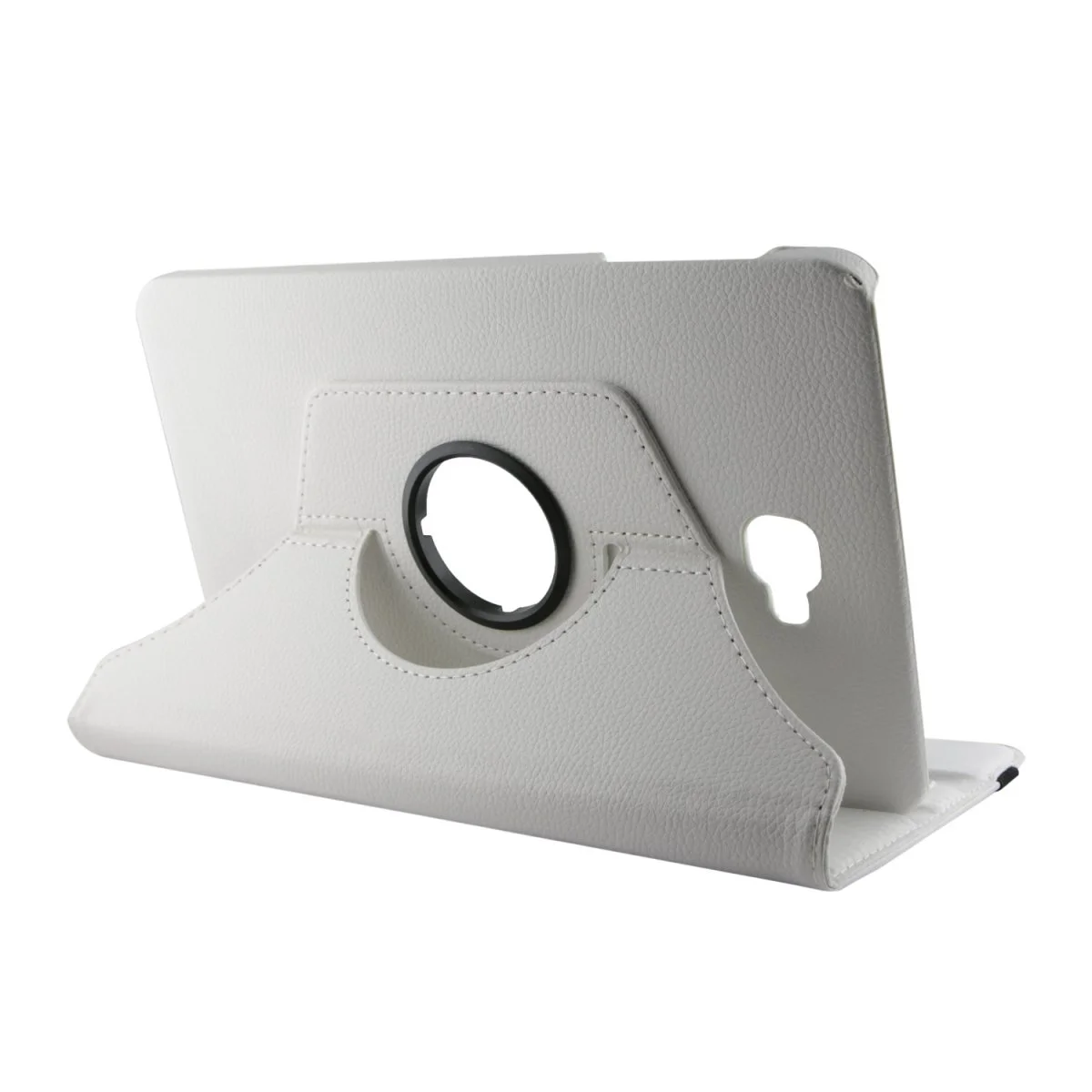 Nettech Samsung Galaxy T580 Tab A 10.1 2016 Uyumlu 360 Kapaklı Kılıf (Beyaz) VR-4238