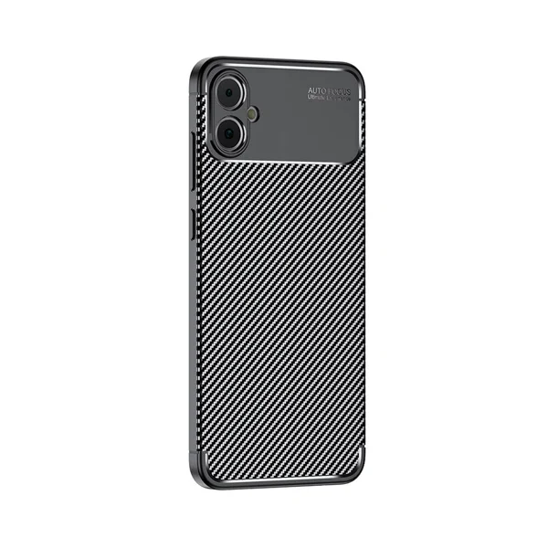 Galaxy A05 Kılıf Zore Negro Silikon Kapak - Siyah - 1