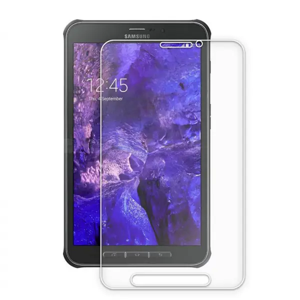 Nettech Samsung Galaxy T360 Tab Active Uyumlu Ön Koruma Cam Ekran Koruyucu (Şeffaf) NT-16046