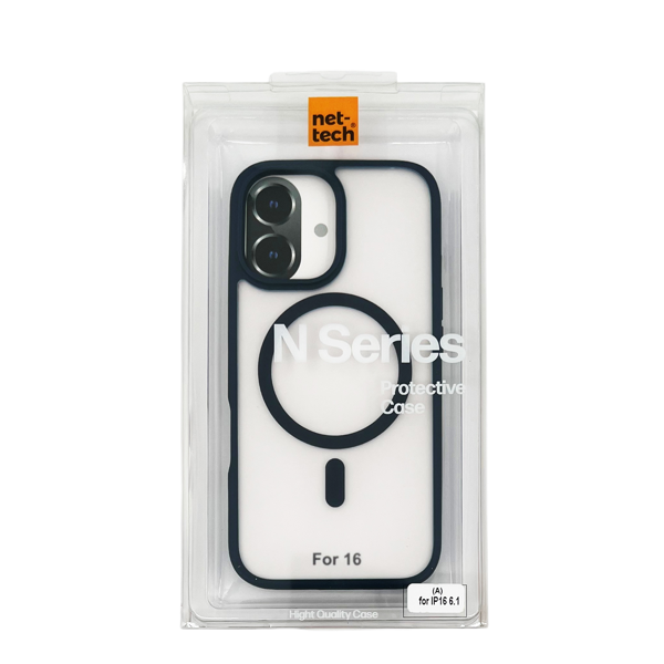 Nettech Apple iPhone 16 Uyumlu NT-N060 Arka Koruma Kılıf (Mavi) NT-111212 - 3
