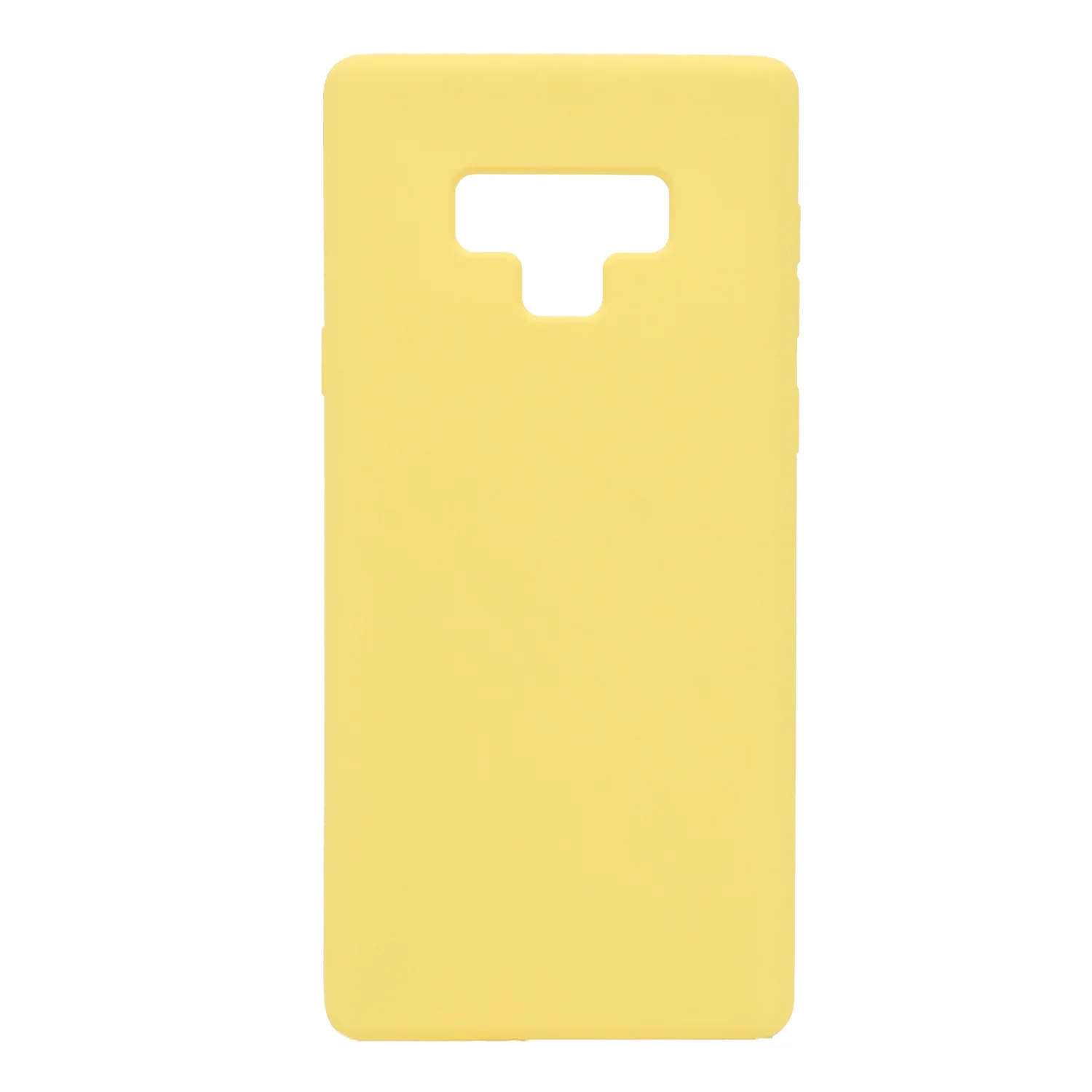 Nettech Samsung Galaxy N960 Note 9 Uyumlu Nano Arka Koruma Kılıf (Sarı) NT-79334