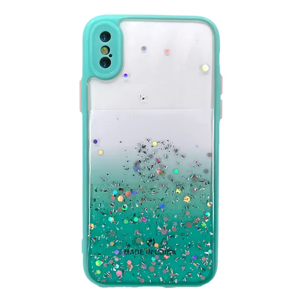 Nettech Apple iPhone X Uyumlu Kamera Korumalı Simli Arka Koruma Kılıf NT-82948 - 5