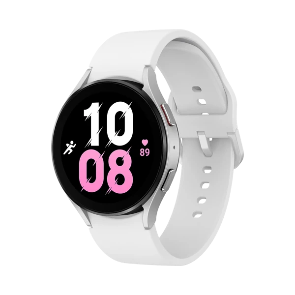 Samsung Galaxy Watch 5 - Alüminyum - 44 mm - Bluetooth Wi-Fi - Gümüş - 1