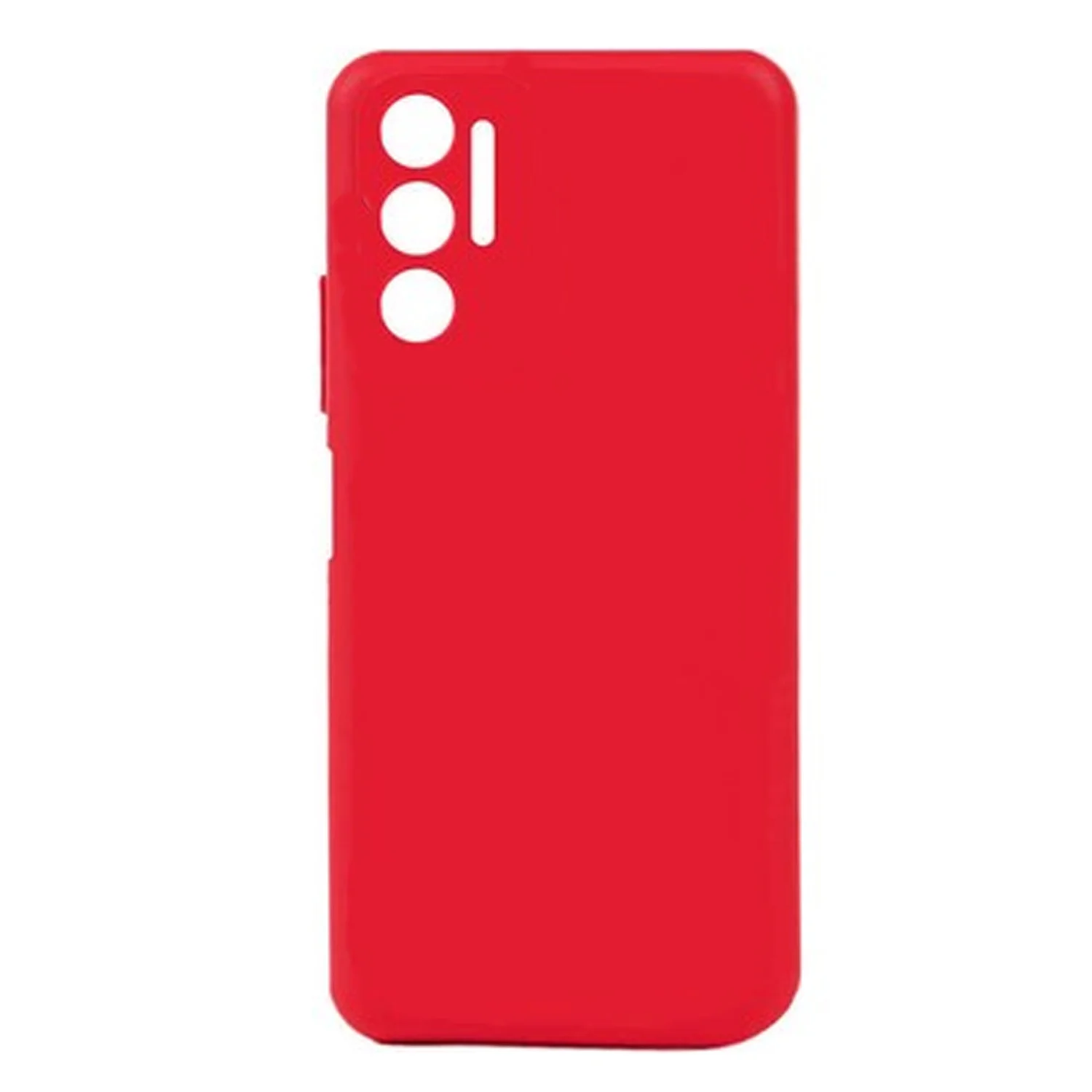 Nettech Tecno Pova 3 Uyumlu Trend Seri Arka Koruma Kılıf (Kırmızı) NT-100434