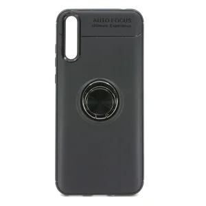 Nettech Huawei P Smart S Uyumlu Ravel Seri Arka Koruma Kılıf (Siyah) NT-80316