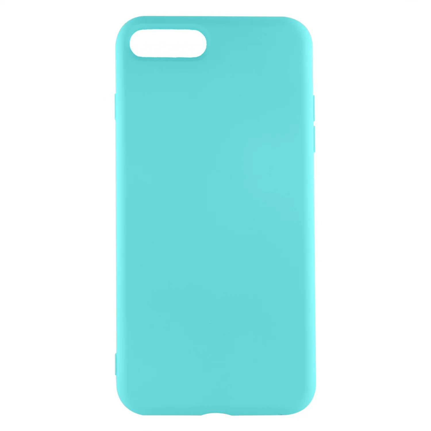 Nettech Apple iPhone 7 Plus Uyumlu Nano Arka Koruma Kılıf (Turkuaz) NT-87220