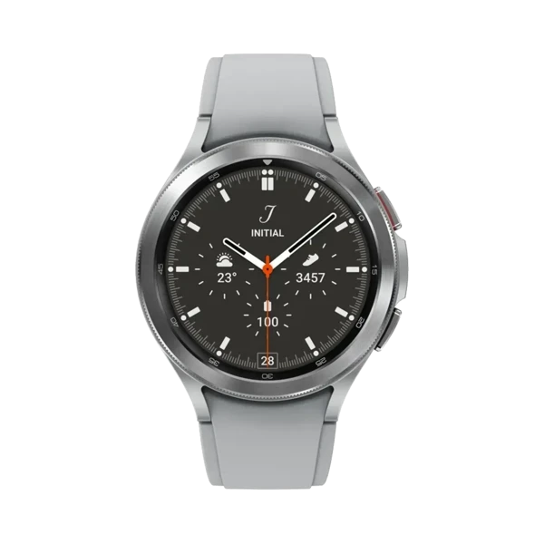 Samsung Galaxy Watch 4 Classic - Paslanmaz Çelik - 46 mm - Bluetooth Wi-Fi - Gümüş - 2