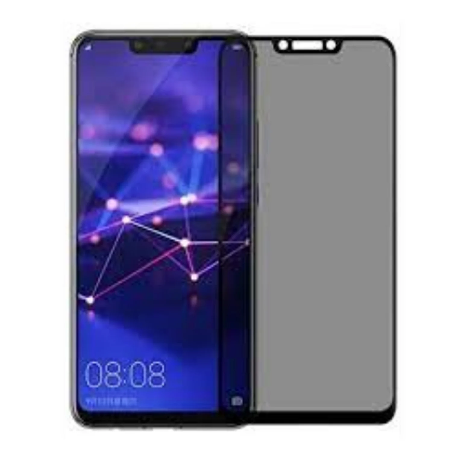 Nettech Huawei Mate 20 Lite Uyumlu Ön Koruma Hayalet Seramik Nano Ekran Koruyucu (Siyah) NT-98740