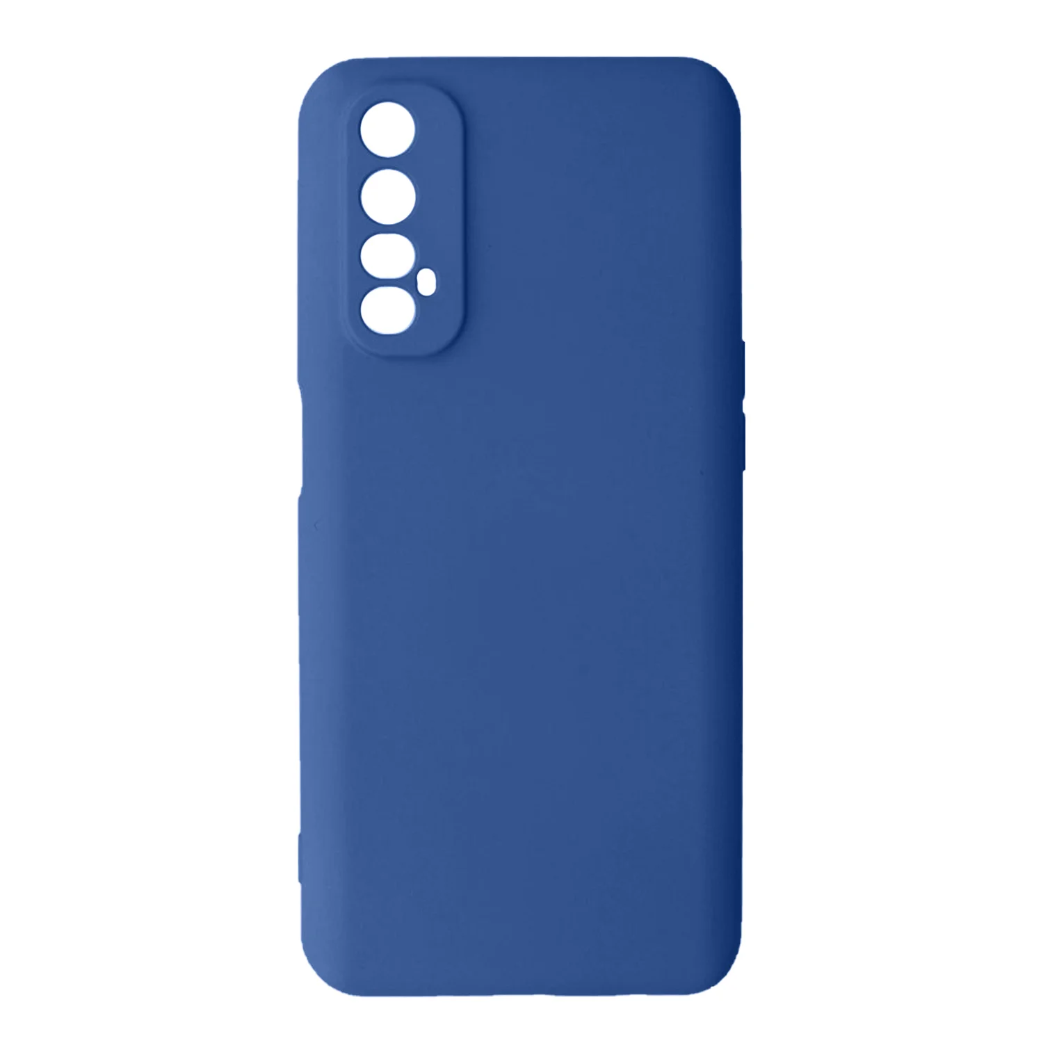 Nettech Realme 7 Uyumlu Nano Arka Koruma Kılıf (Lacivert) NT-87628