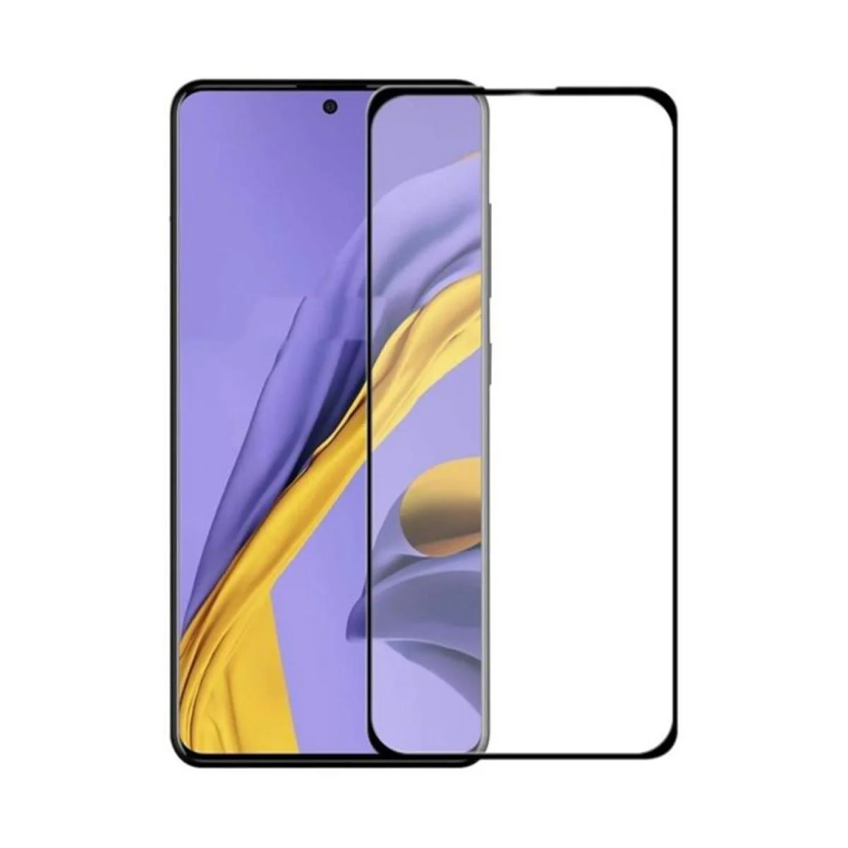 Nettech Samsung Galaxy S20 Plus Uyumlu Ön Koruma Polymer Nano Ekran Koruyucu (Siyah) VR-21320