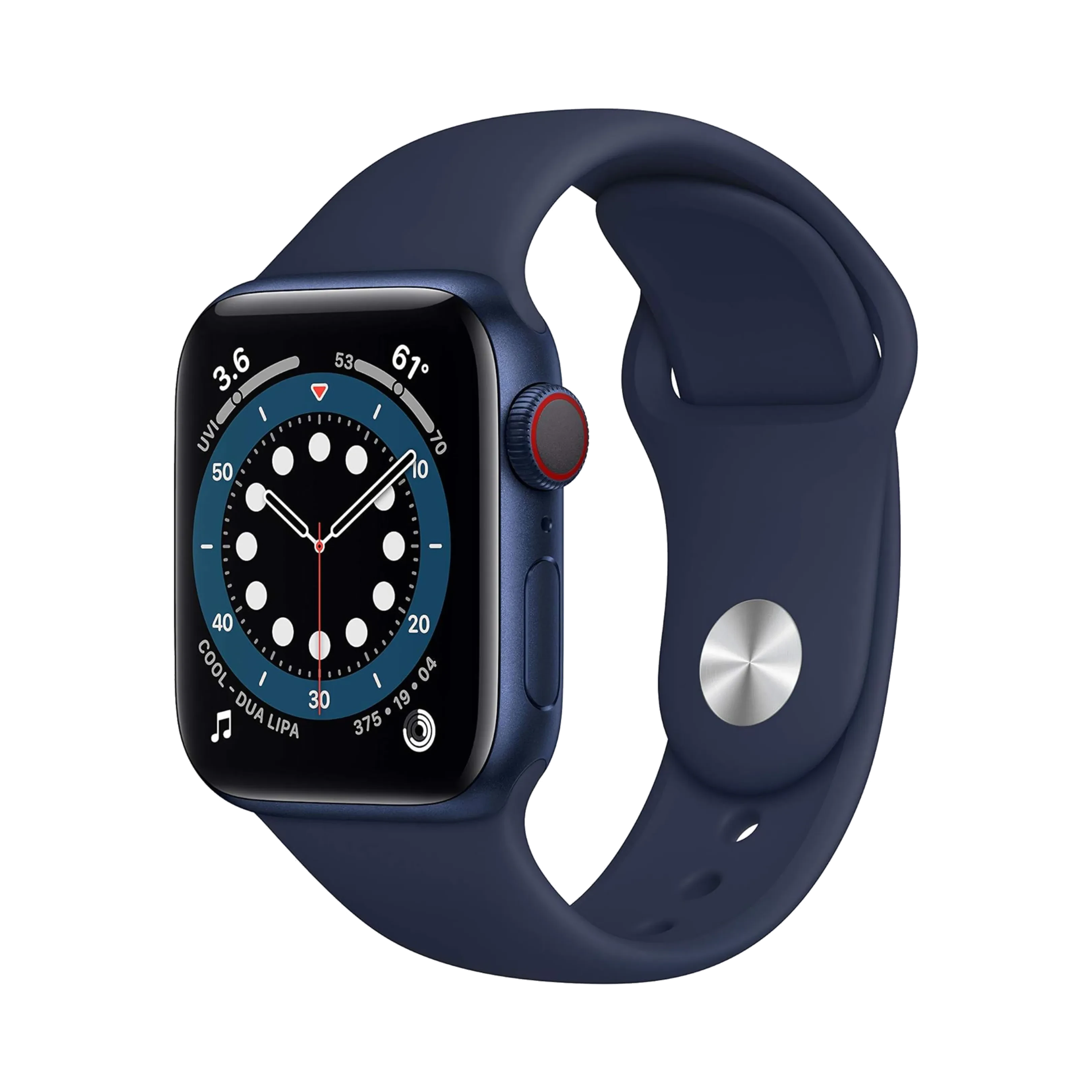 Apple Watch Series 6 - Alüminyum - 40mm - Cellular - Mavi