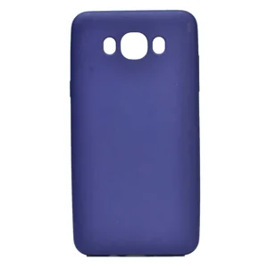 Galaxy J5 2016 Kılıf Zore Premier Silikon Kapak - Lacivert