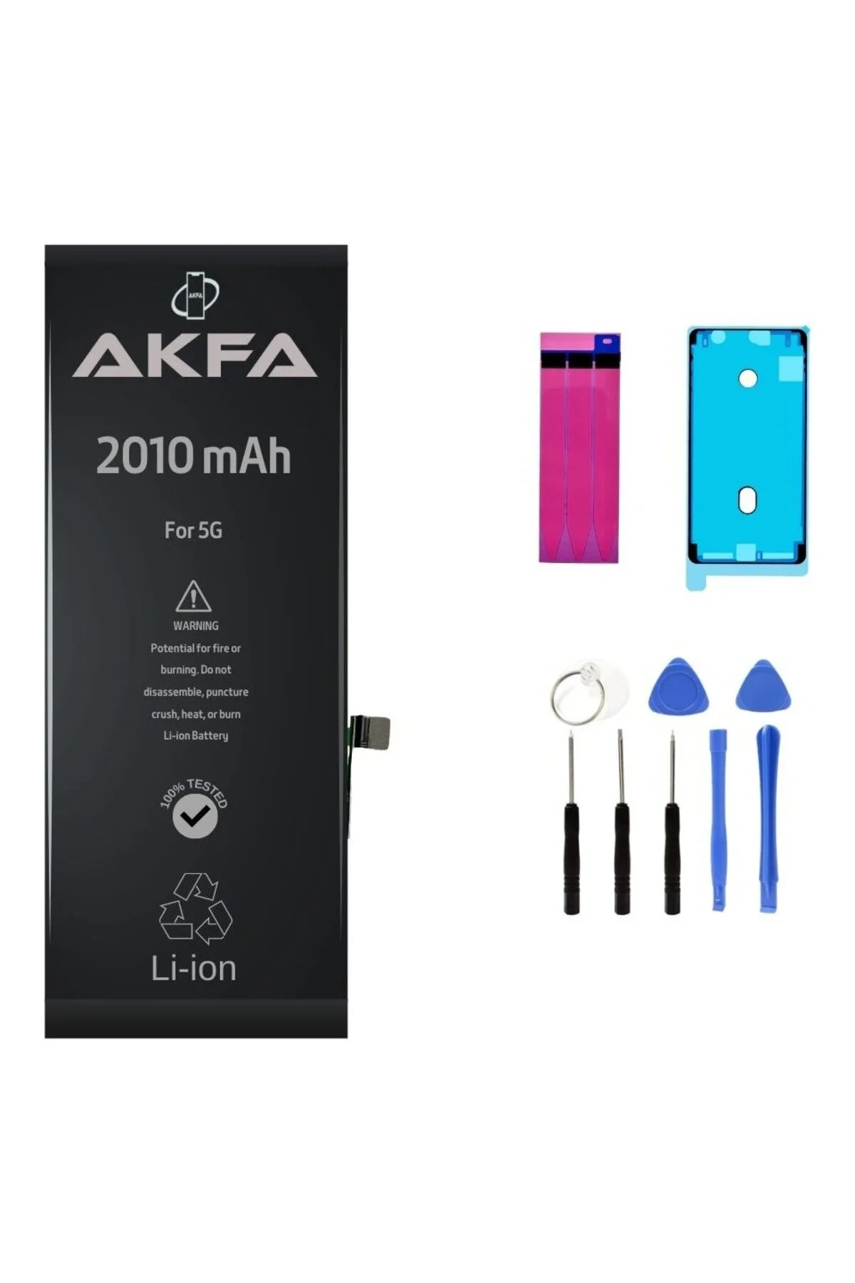 Iphone 5 Uyumlu Telefon Bataryası 2010 mAh
