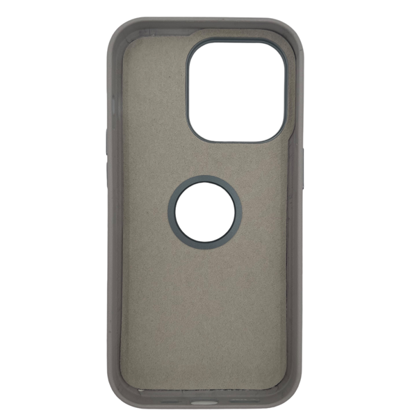 Nettech Apple iPhone 15 Pro Max Uyumlu NT-N020 Arka Koruma Kılıf (Gri) NT-106498 - 2