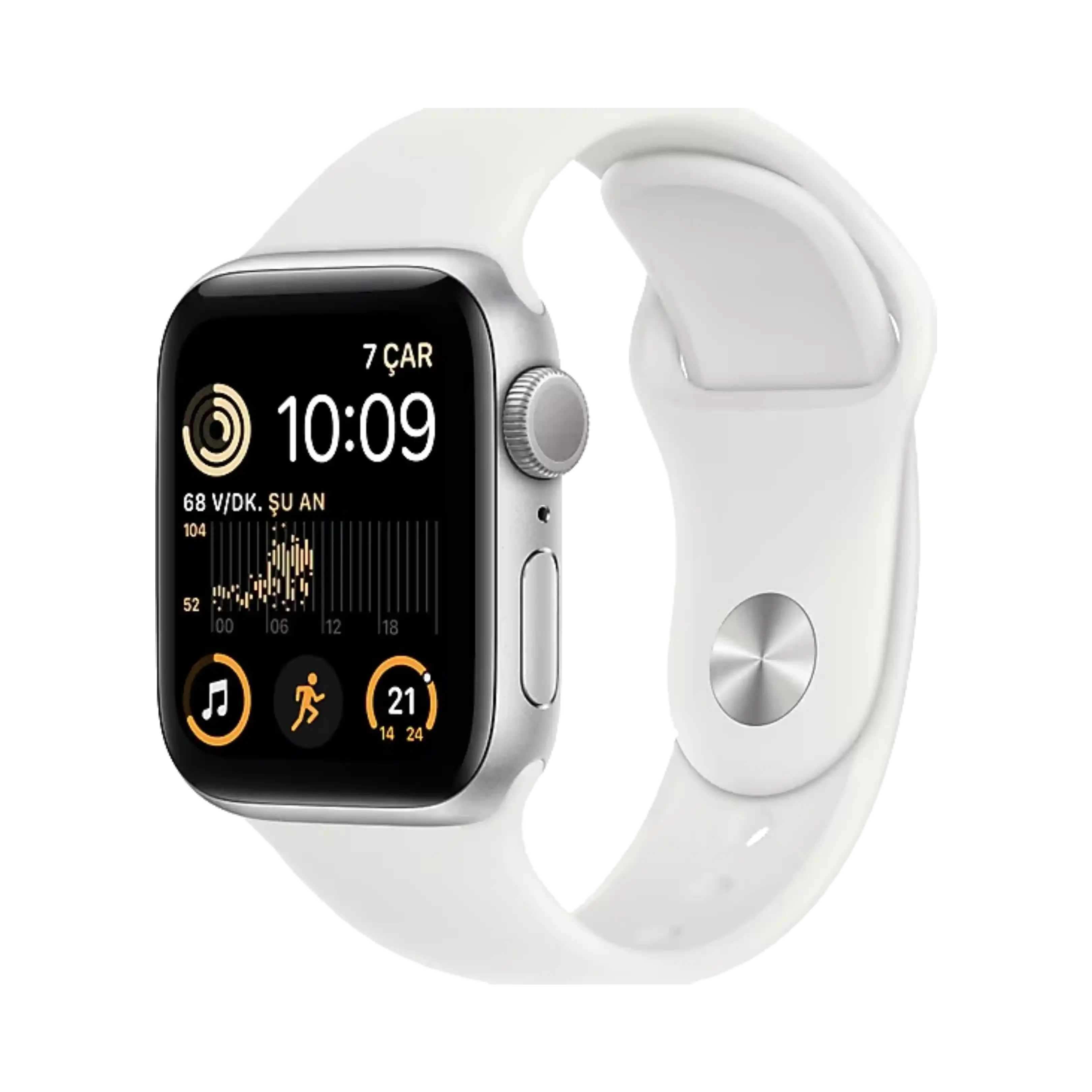 Apple Watch SE 2 - Alüminyum - 40mm - GPS - Gümüş