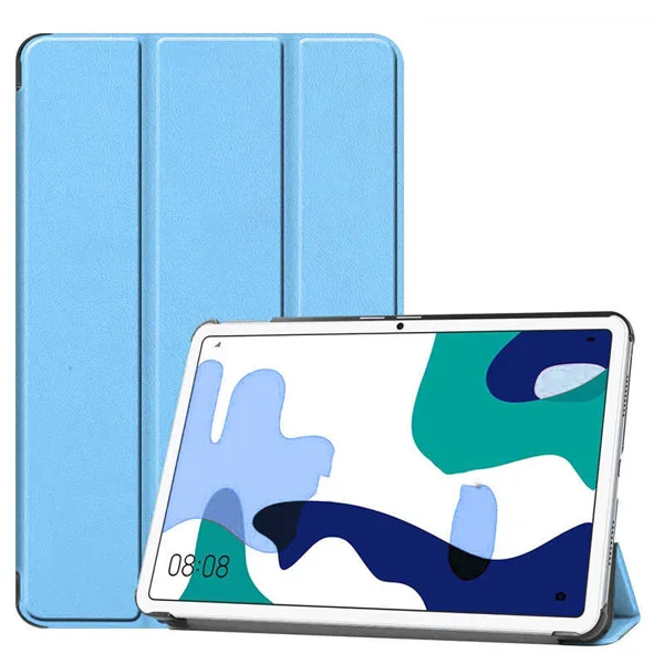 Huawei MatePad 10.4 Zore Smart Cover Standlı 1-1 Kılıf - Mavi - 1