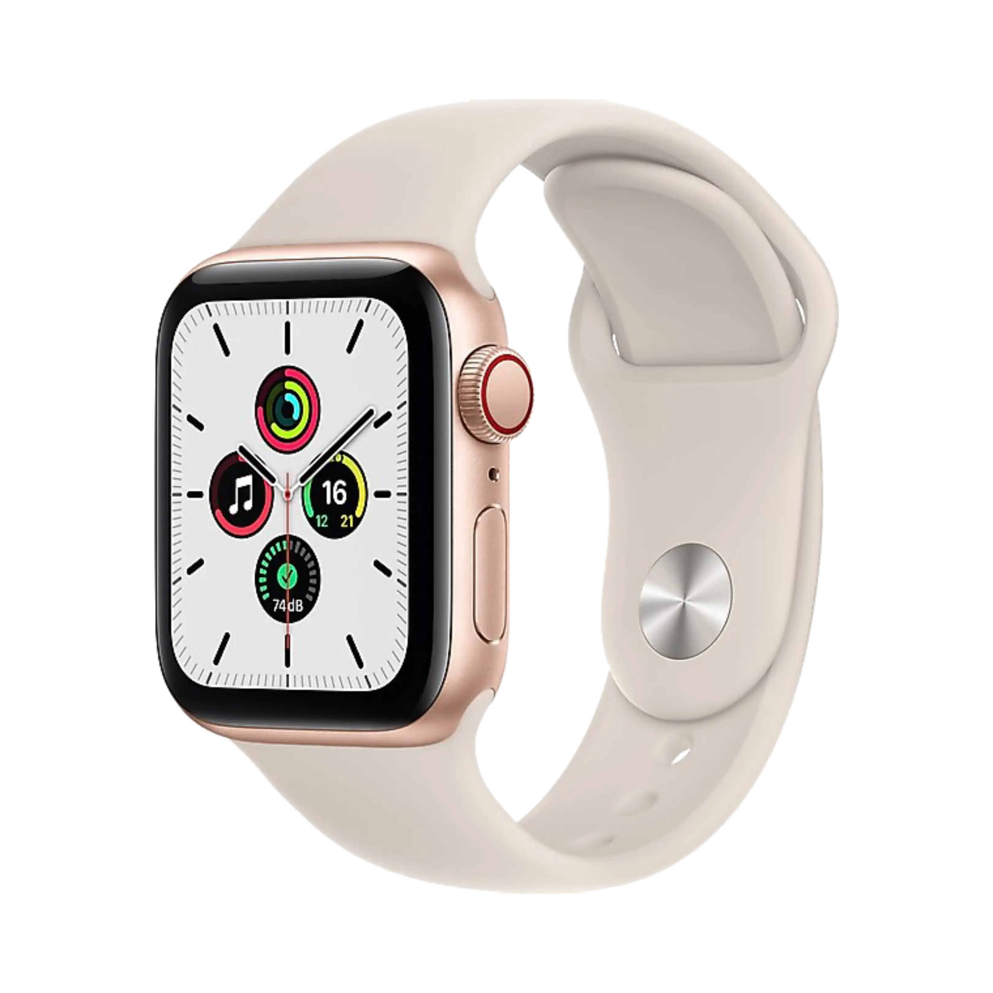 Apple Watch SE - Alüminyum - 40mm - Cellular - Altın