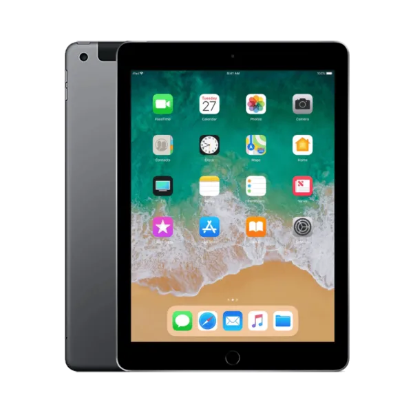 Apple iPad (5. Nesil) - 128 GB - 9.7" - Cellular - Uzay Grisi - 1