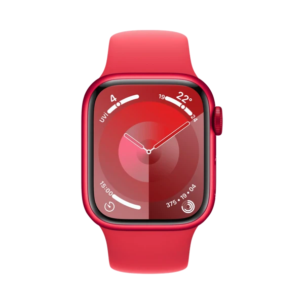 Apple Watch Series 9 - Alüminyum - 41mm - GPS - Kırmızı - 2