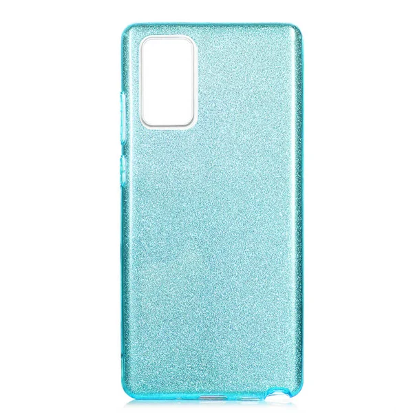 Galaxy Note 20 Kılıf Zore Shining Silikon - Mavi - 1