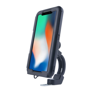Teknonet PSD-MT5 Bisiklet-Motosiklet 360 Dönerli Telefon Tutucu (Siyah) NT-111759