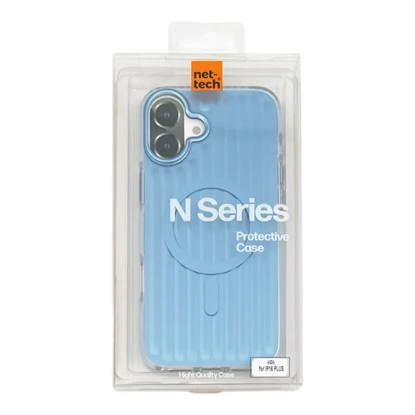 Nettech Apple iPhone 16 Plus Uyumlu NT-N059 Arka Koruma Kılıf (Mavi) NT-111198 - 3