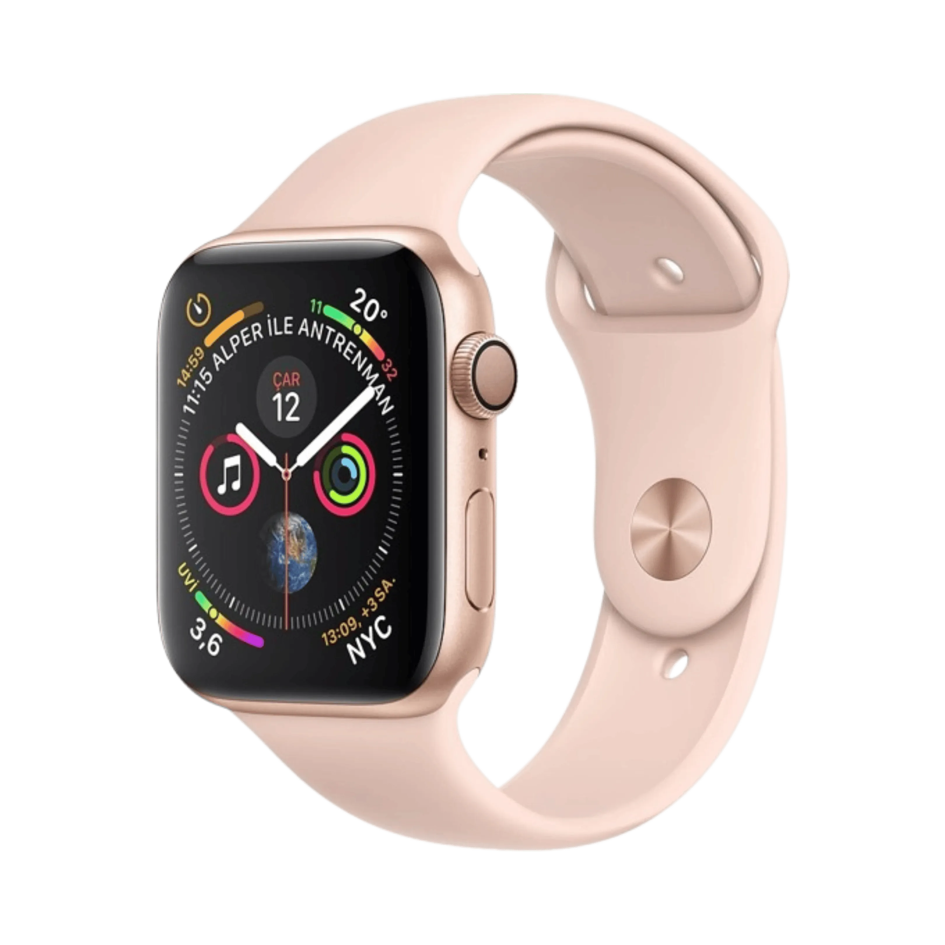 Apple Watch Series 4 - Alüminyum - 44mm - GPS - Altın