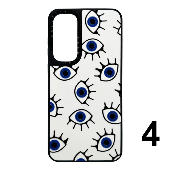 Nettech Samsung Galaxy A15 Uyumlu Casetify Kabartmalı Arka Koruma Kılıf (Karışık Renk) NT-112030 - 4