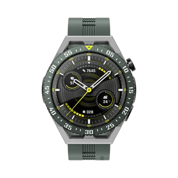 Huawei Watch GT3 SE - Paslanmaz Çelik - 46mm - GPS - Yeşil - 2