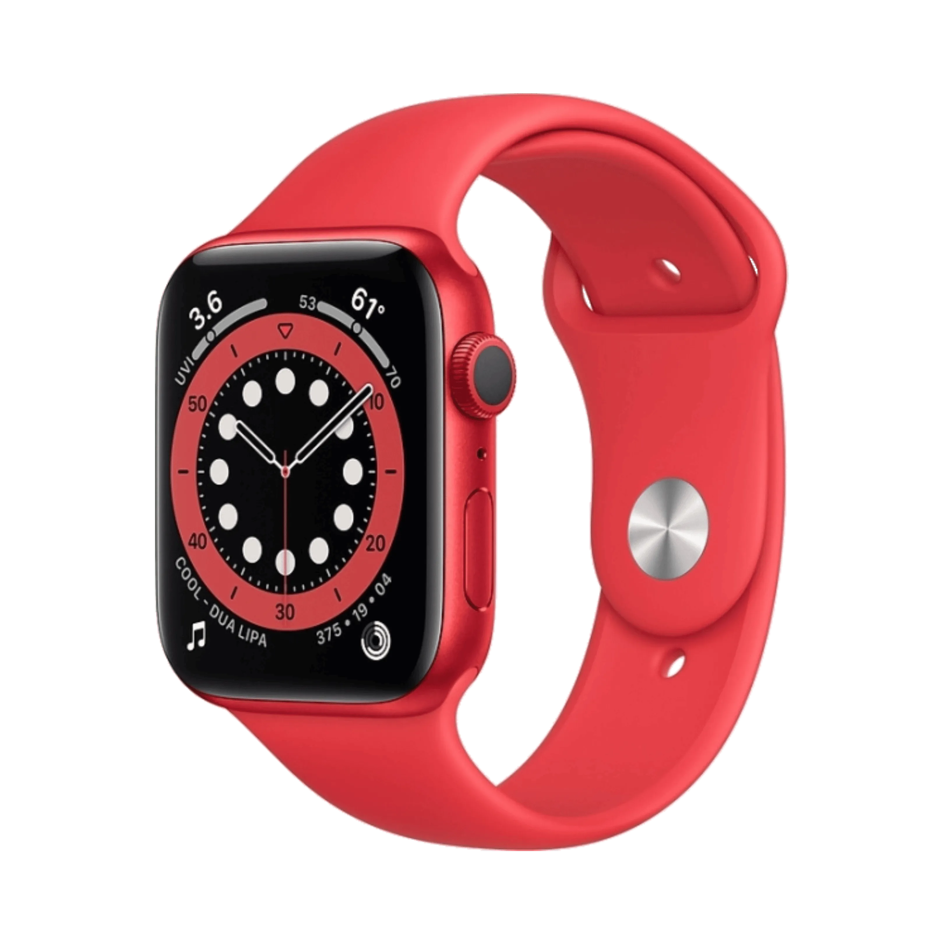 Apple Watch Series 6 - Alüminyum - 44mm - Cellular - Kırmızı