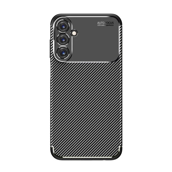 Galaxy A15 Kılıf Zore Negro Silikon Kapak - Siyah - 1