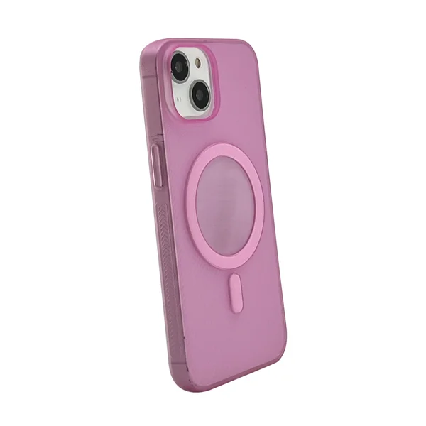 Nettech Apple iPhone 15 Uyumlu NT-N010 Slim Magsafe Arka Koruma Kılıf (Pembe) NT-104502 - 2
