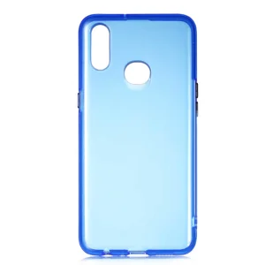 Galaxy A10S Kılıf Zore Bistro Kapak - Mavi