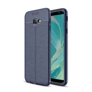 Galaxy J4 Plus Kılıf Zore Niss Silikon Kapak - Lacivert