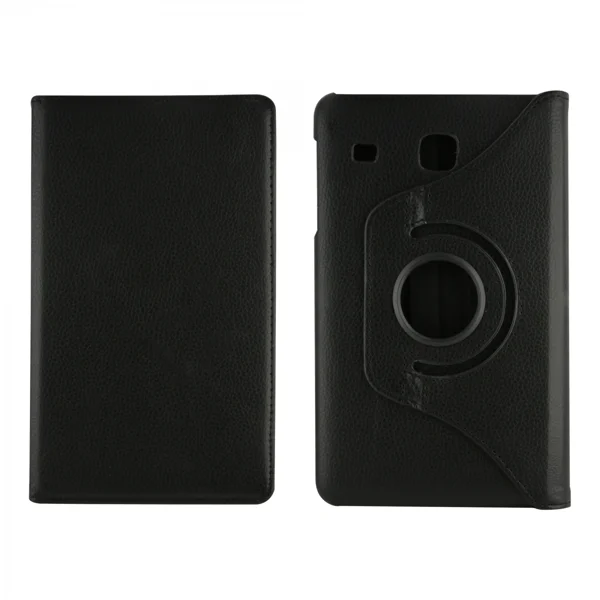 Nettech Samsung Galaxy T375 Tab E 8.0 Uyumlu 360 Kapaklı Kılıf (Siyah) VR-4247 - 2
